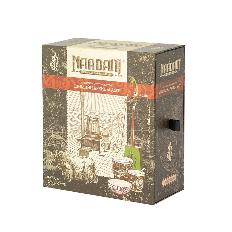 Drucken von Logo-Geschenkpapierbox